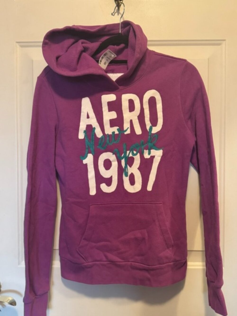 Aeropostale Aero New York Hoodie Sweatshirt sz M - Picture 2 of 7